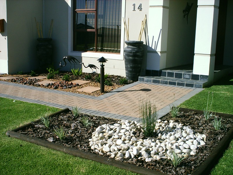 Beautiful landscaped garden Cape Town